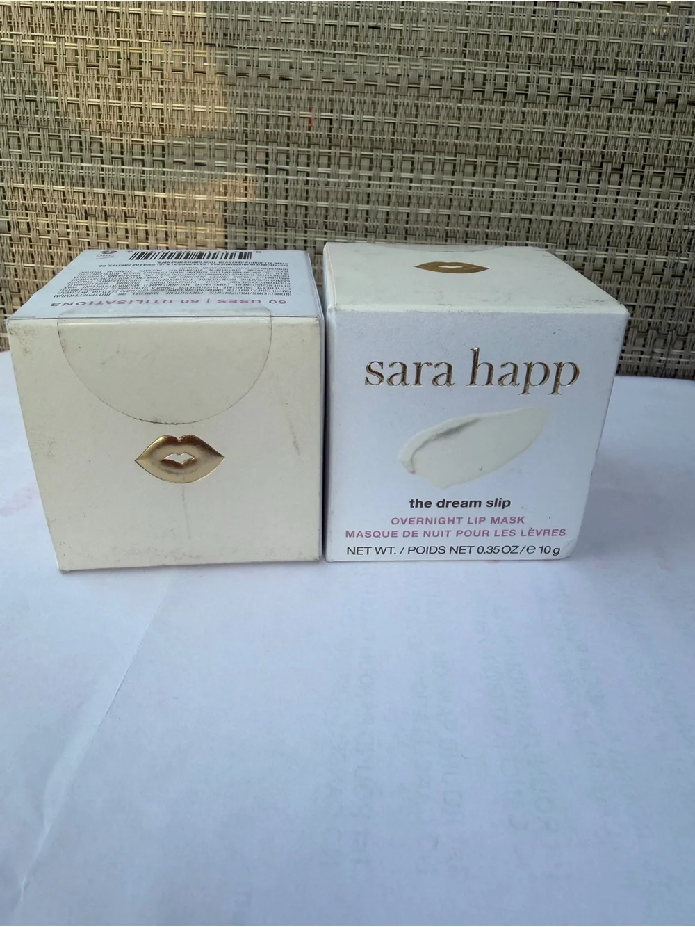Sara Happ Dream Slip Overnight Lip Mask Duo Set NEW | Luxury Lip Care